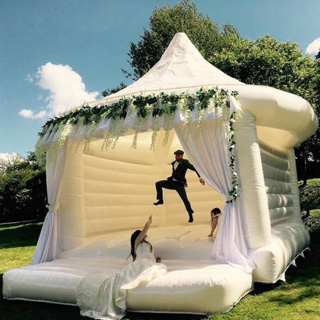 BOU-138-High-quality-55mm-PVC-pure-white-inflatable-wedding Coast 2 Coast Event Planners | Day of Event Coordination & Staffing